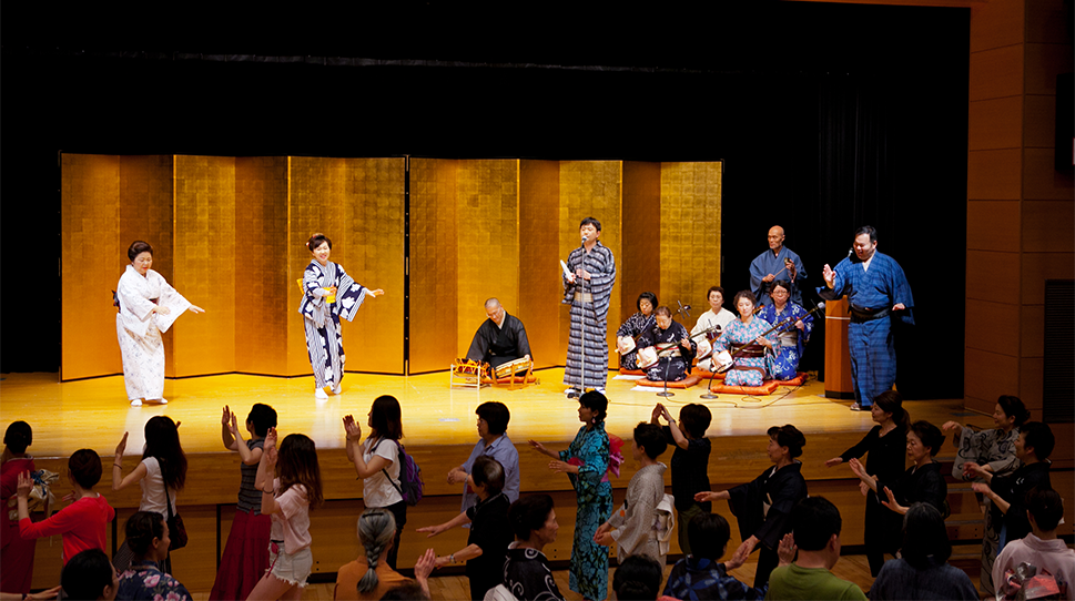 盆踊り指導：東京五輪音頭をみんなで踊ろう！